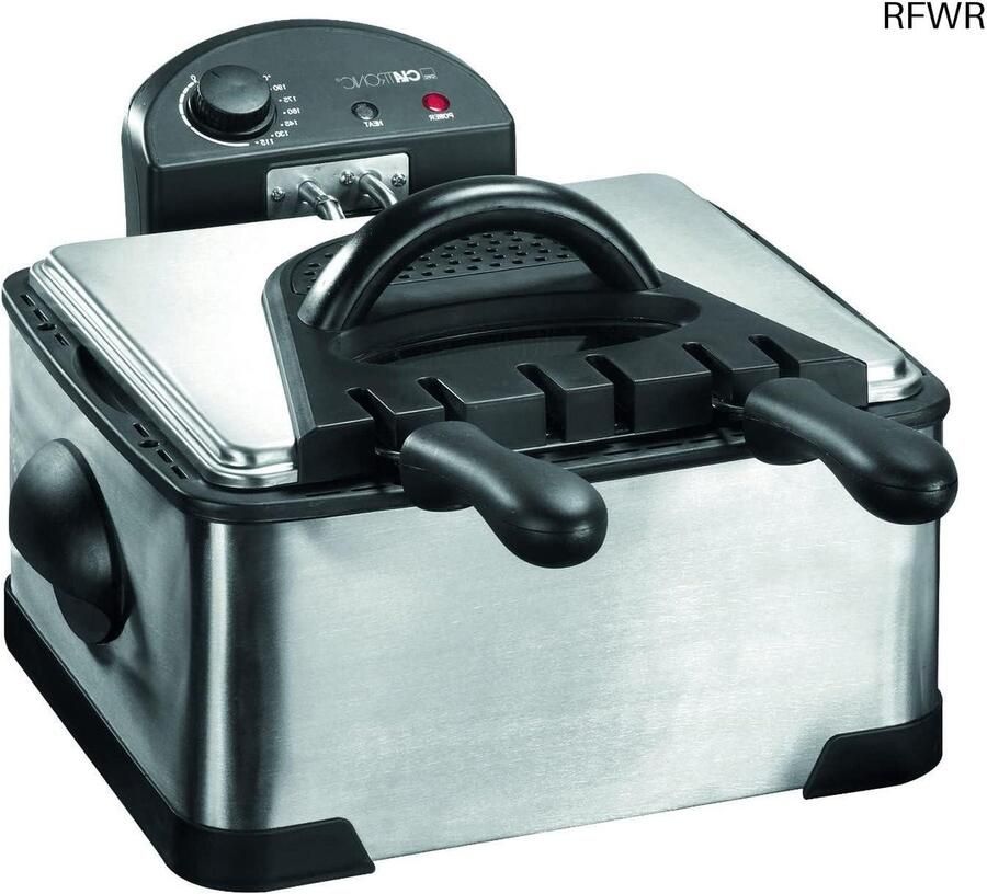 RFWR Friteuse met dubbele koude zone en 4 liter capaciteit