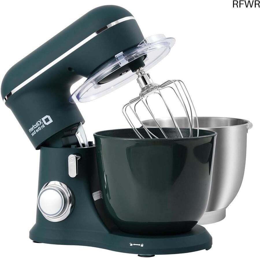 RFWR Krachtige Keukenmachine met 1300W en 10 Snelheden voor de Thuis Chef