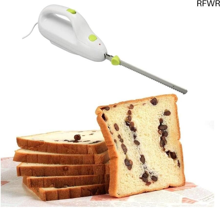 RFWR Lichtgewicht Elektrisch Vleesmes voor Vlees Brood en Groenten