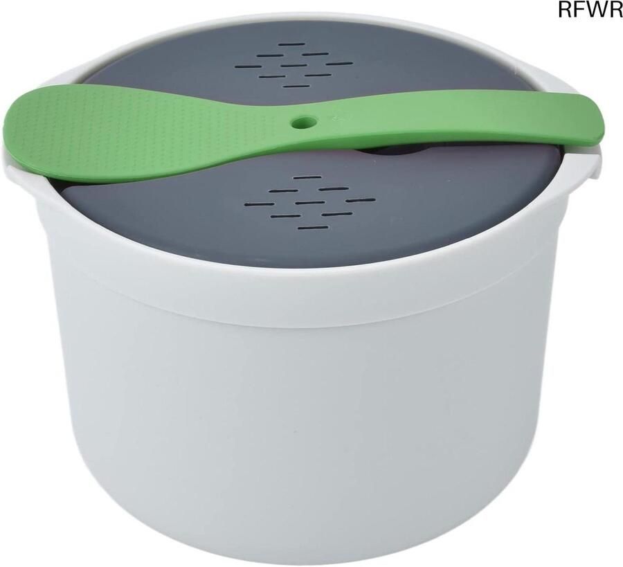 RFWR Magnetron Rijstkoker 2 Liter Stoompan Set voor Thuisgebruik Voedselveilig en Duurzaam