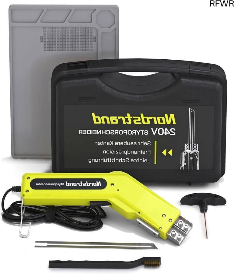 RFWR Piepschuimsnijder 200W voor Nauwkeurige Sneden Ergonomische Warmtedraadsnijder met 150mm Lemmet