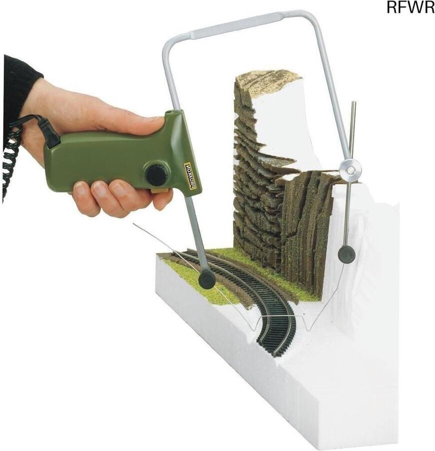 RFWR Piepschuimsnijder met instelbare temperatuur 12V 60W voor precisie snijden