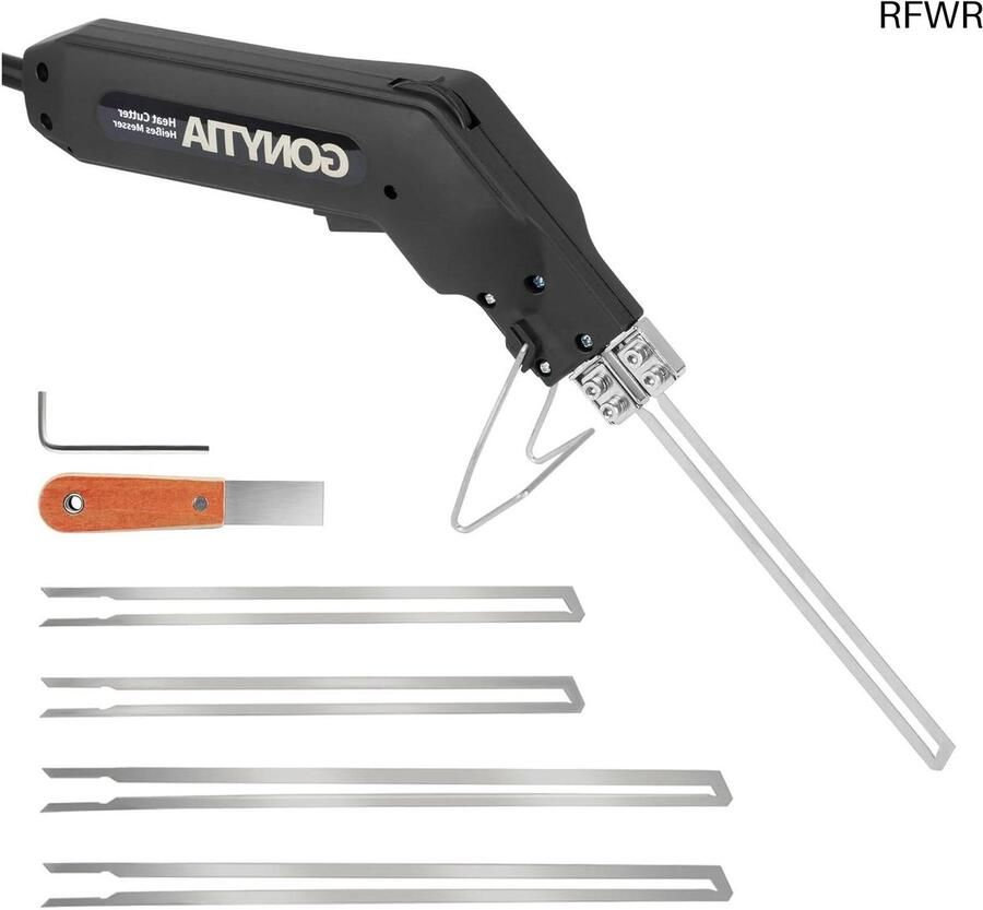 RFWR Pieschuimsnijder met 4 messen en temperatuurregeling voor nauwkeurig snijden