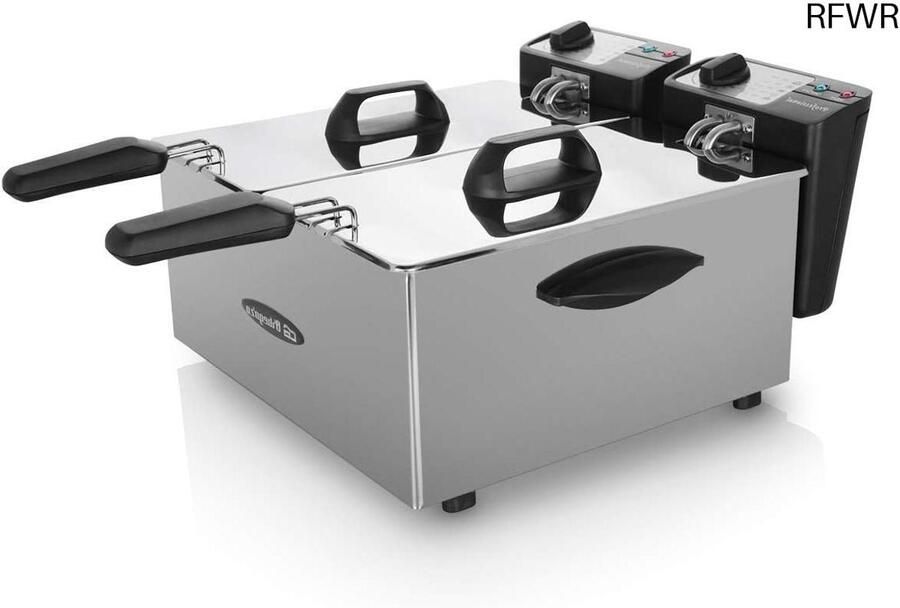 RFWR Professionele Friteuse met Instelbare Thermostaat en 7 Liter Capaciteit