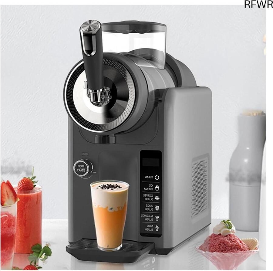 RFWR Professionele Slush Machine voor Thuis Snel en Gemakkelijk Cocktails Smoothies en Milkshakes Maken