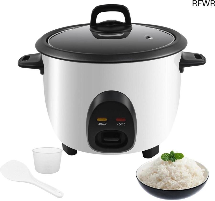 RFWR Rijstkoker met Warmhoudfunctie 1 Liter Elektrische Kookpan