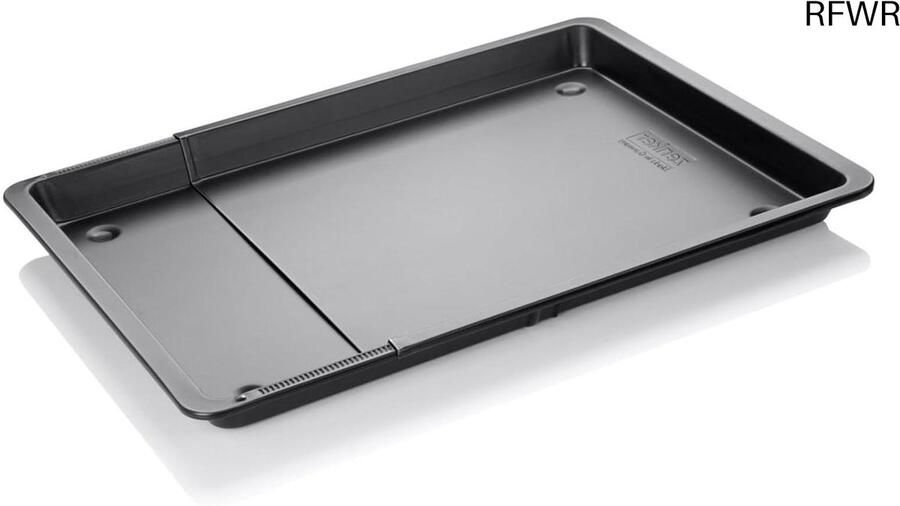 RFWR Universele bakplaat met uittrekbare functie van 37-52 cm anti-aanbaklaag voor elke oven