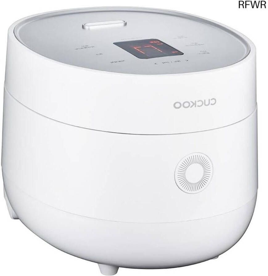 RFWR Rijstkoker 6 kopjes met touchscreen en multifunctionele kookopties