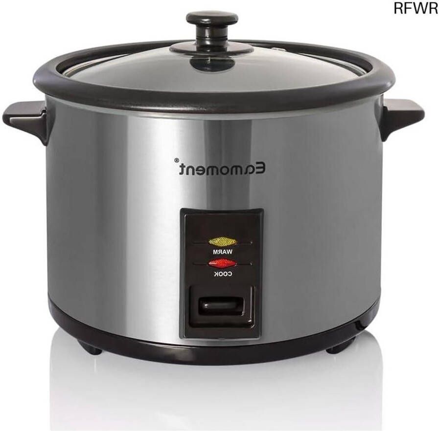 RFWR Rijstkoker en Stoompan 1 8L 700W Koken voor 1-10 Personen