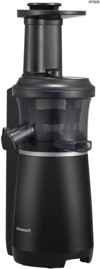 RFWR Slow Juicer Roestvrij Staal en Kunststof 150 W Zwart Hooge Sapopbrengst en Gezonde Sappen