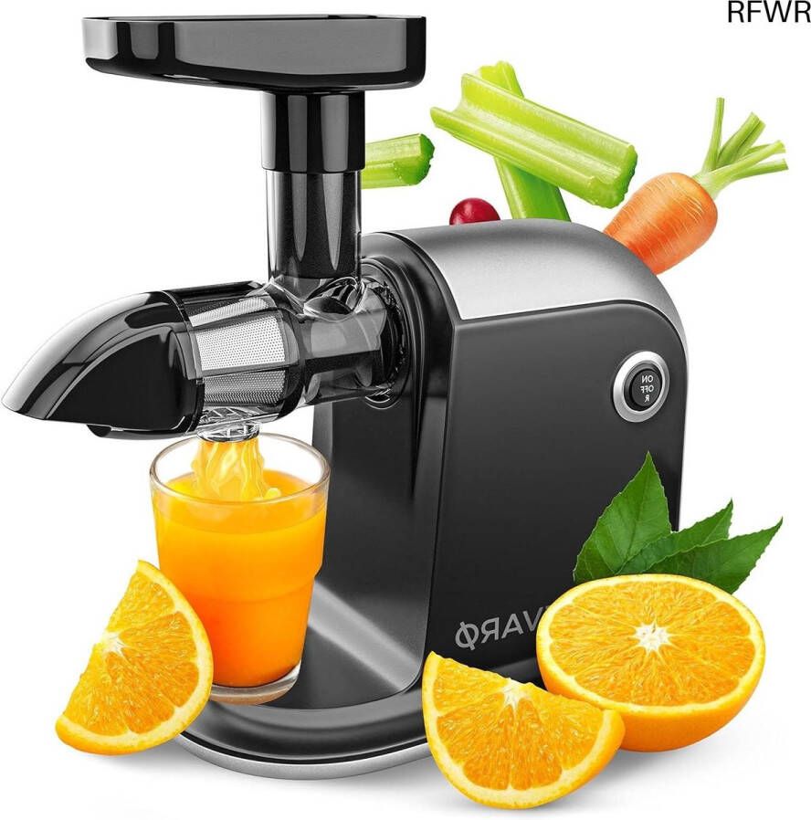 RFWR Slowjuicer Vitamine-vriendelijke sapcentrifuge voor groente en fruit met omgekeerde functie