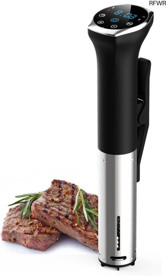 RFWR Sous Vide Stick 1400 Watt Waterdicht LED Touchbediening