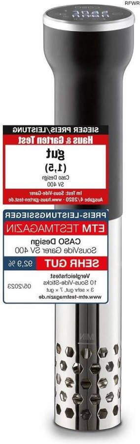 RFWR Sous-vide Stick voor containers tot 20 l Temperatuurregeling van 25-90 °C Ruimtebesparend Design