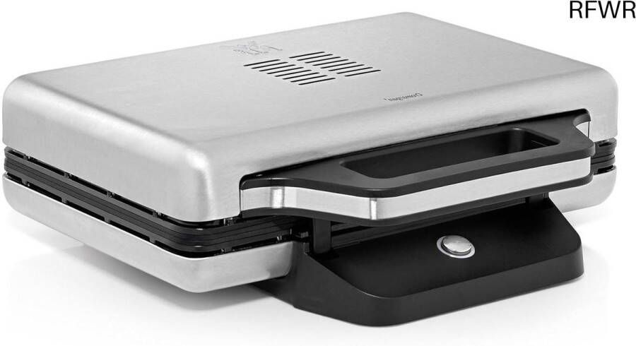 RFWR Stijlvolle Sandwichmaker voor XXL Tosti's en Sandwiches met Eenvoudige Reiniging en Anti-aanbaklaag
