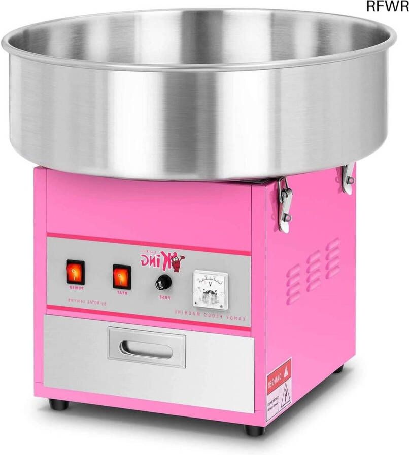 RFWR Suikerspinmachine 1200W Hoge snelheid en grote capaciteit Ideaal voor feesten