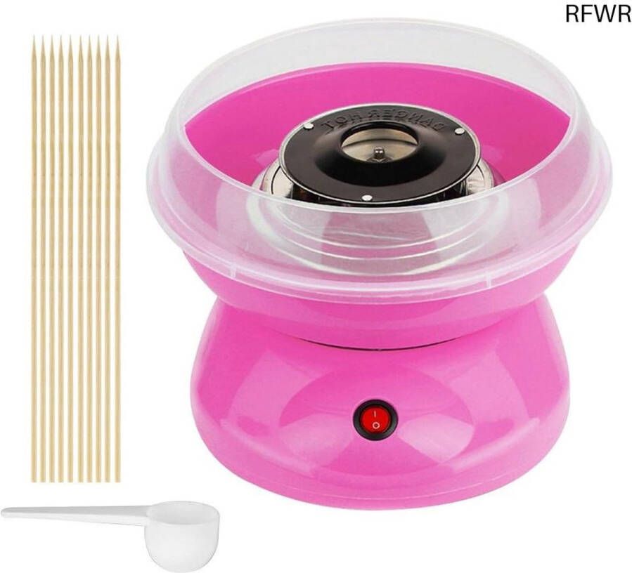 RFWR Suikerspinmachine voor Kinderen 450W Ideaal voor Kinderfeestjes en Verjaardagen