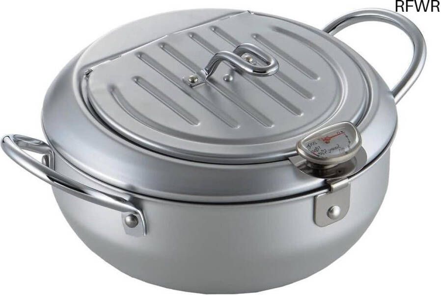 RFWR Tempura Frituurpan met Thermometer voor Perfecte Resultaten