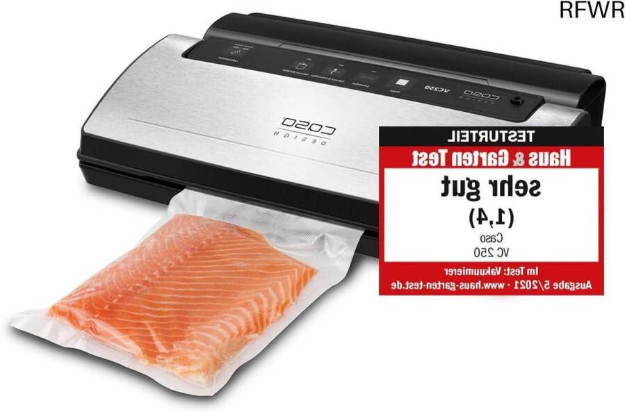 RFWR Vacuümverpakkingsmachine RVS met Dubbele Waterdichtheid