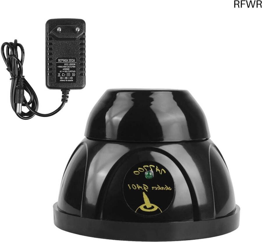 RFWR Vortexmixer voor nagels en verf krachtige mini-shaker met 5200 omw. min multifunctionele elektrische pigmentmixer
