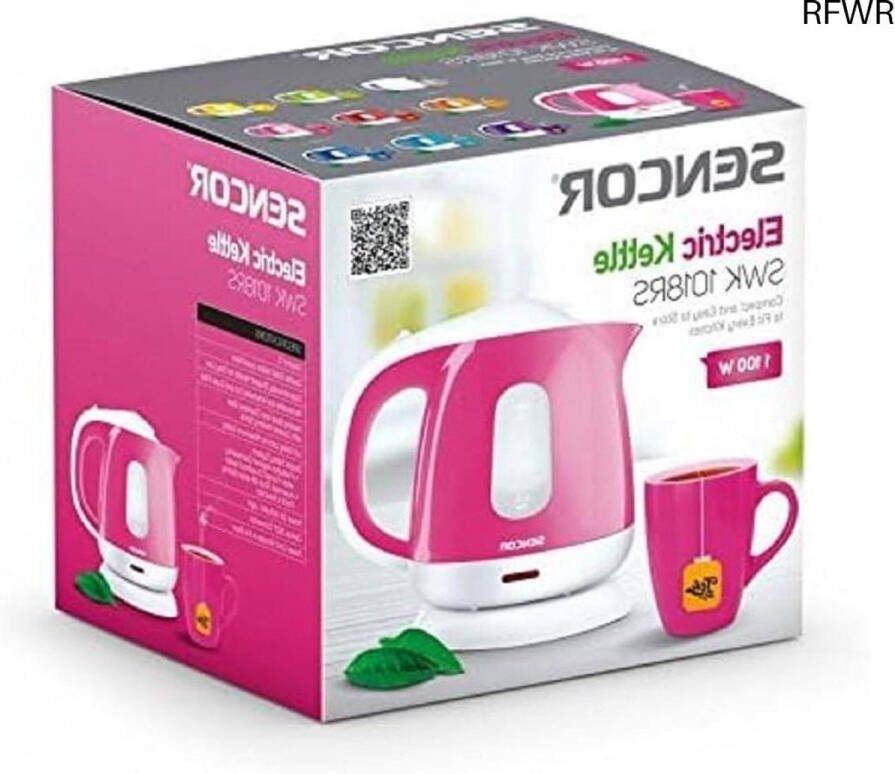RFWR Waterkoker 1 liter met Dubbelzijdige Waterniveau-indicator en Oververhitting Bescherming