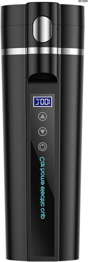 RFWR Waterkoker 12V 24V voor Auto met LCD-Display en Instelbare Temperatuur