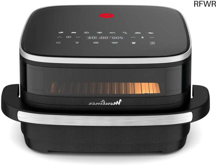 RFWR XL Luchtfriteuse met Kijkvenster en Extra Grote Capaciteit