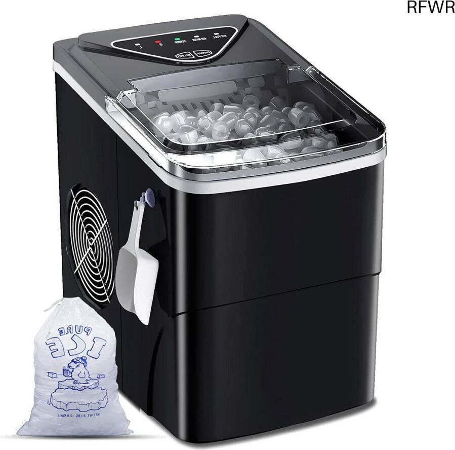 RFWR Zelfreinigende IJsblokjesmachine met Snelle IJsie en Grote Capaciteit