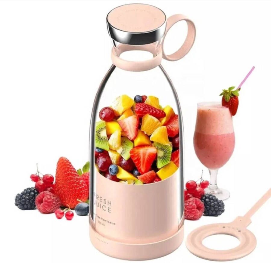 Rimmo Draadloos Oplaadbare 4 Messen Elektrische Juicer Mini Draagbare Blender Fruitmixers Multifunctionele Fruit Groente Sap maker Machine