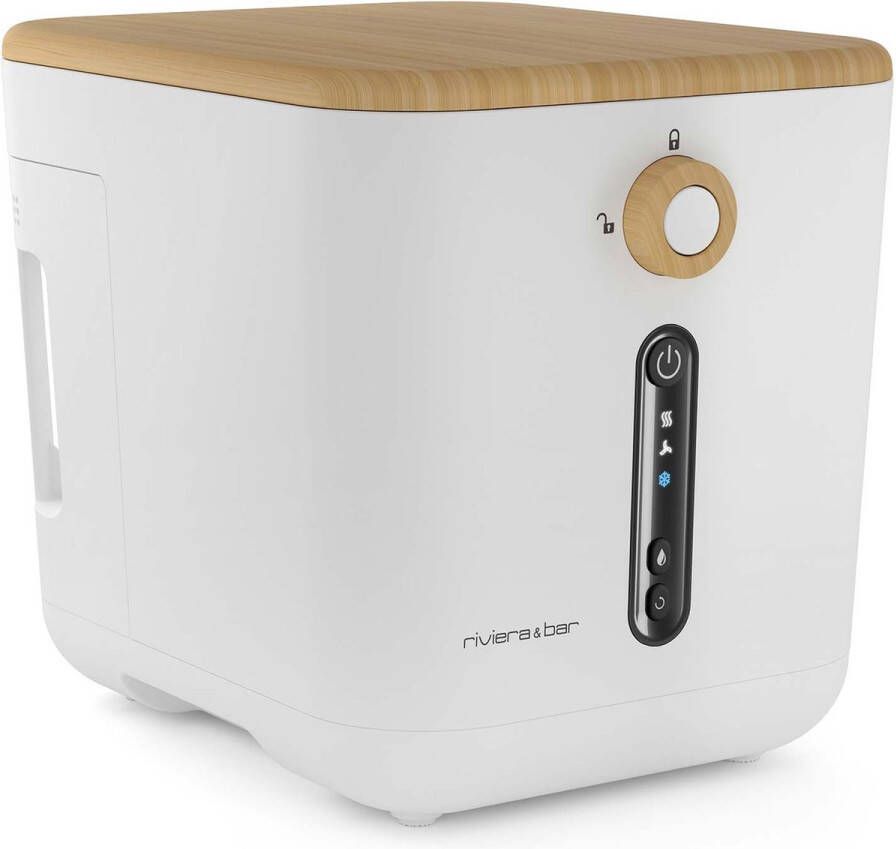 Riviera & Bar GFT-verkleinerbak 3l wit MTD510