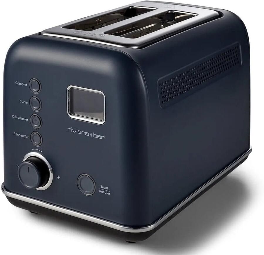 Riviera&bar Retro broodrooster Blauw Riviera & Bar 1500W