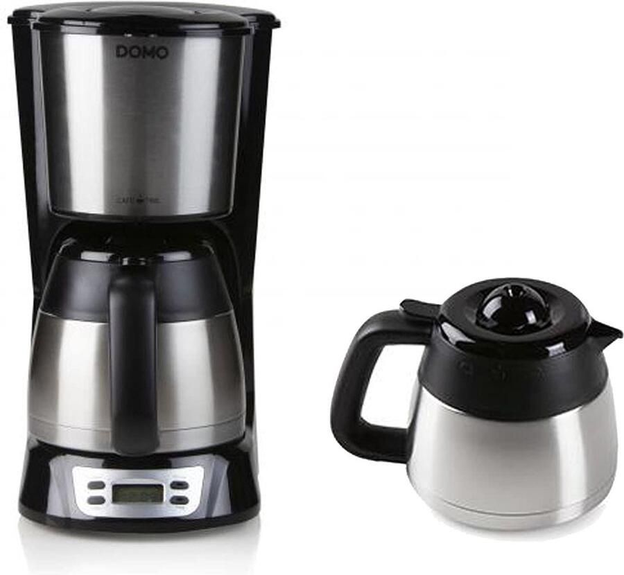 Roestvrijstalen Koffiemachine voor 8 Kopjes met Thermoskan