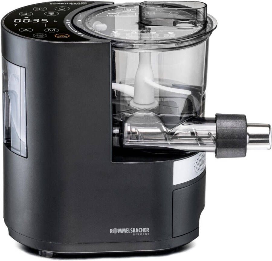 Rommelsbacher Pastarella Automatische Pastamaker PM 220 – Verse Pasta Maken – 7 Pasta Vormpjes – Met Geïntegreerde Weegschaal & Watertank