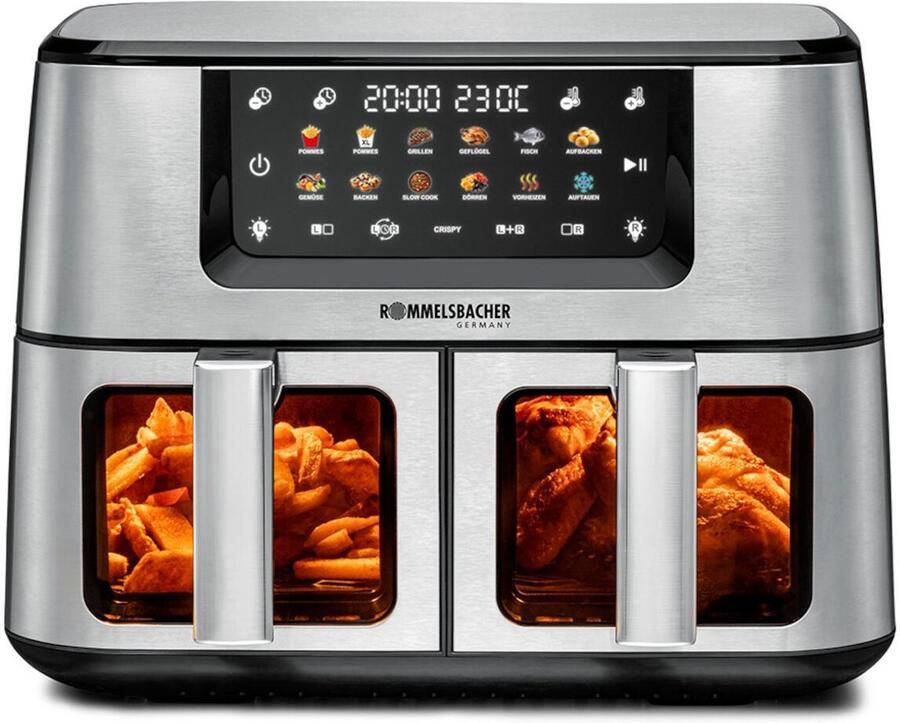 Rommelsbacher Double air fryer FRH 2650