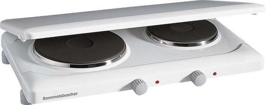 Rommelsbacher THL 2597 A kookplaat Wit Aanrecht Gesealde plaat 2 zone(s)