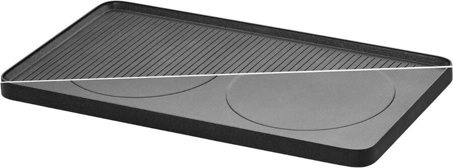 RONN Gourmetstel Gourmet Gourmetplaat Zwart ‎55cm x 13cm x 24cm; 4.72 kg