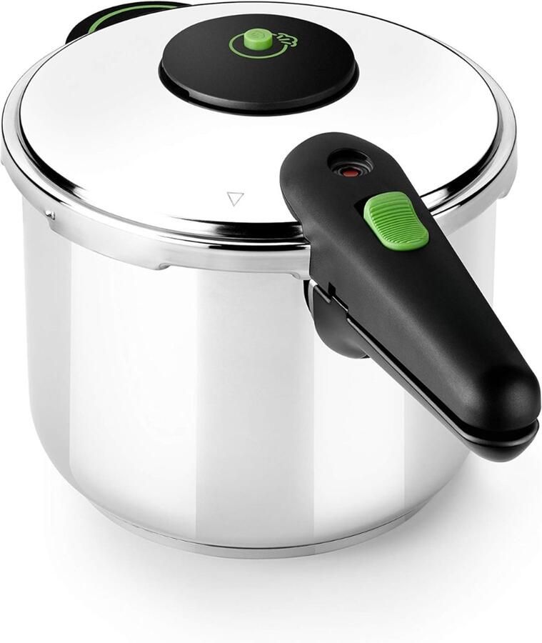 RONN Snelkookpan Inductie Slowcooker Snelkookpan Elektrisch 6L Zilver 41cm x 27cm x 25cm