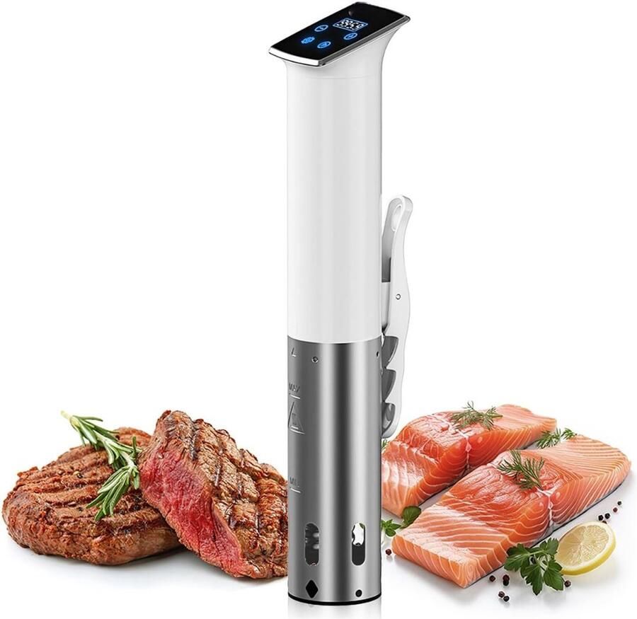RONN Sous Vide Stick Sous Vide Sous-Vide Stick Wit 34cm x 8cm x 7cm