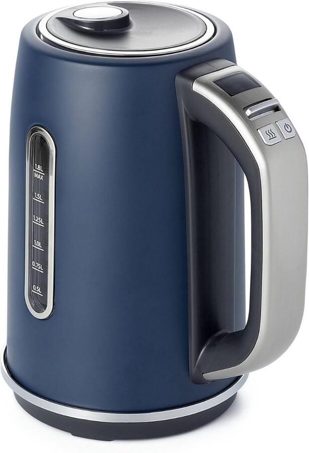 RONN Waterkoker camping Waterkoker klein Waterkoker reis Grijs Blauw 16cm x 23cm x 26cm; 1.2 kg