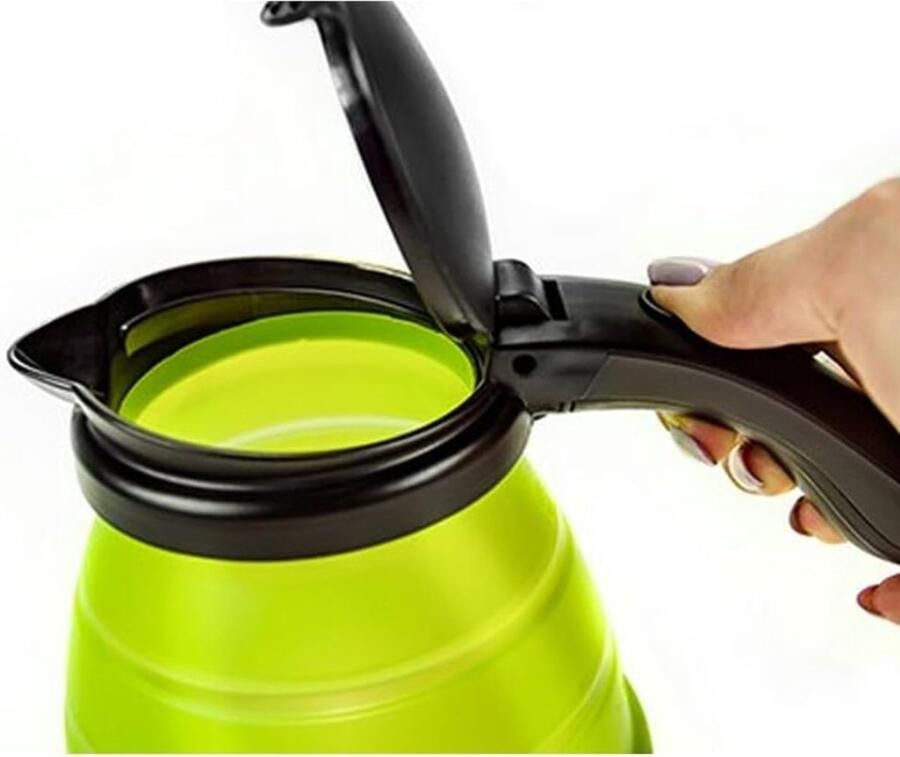 RONN Waterkoker camping Waterkoker klein Waterkoker reis Groen ‎30cm x 30cm x 10cm; 640g