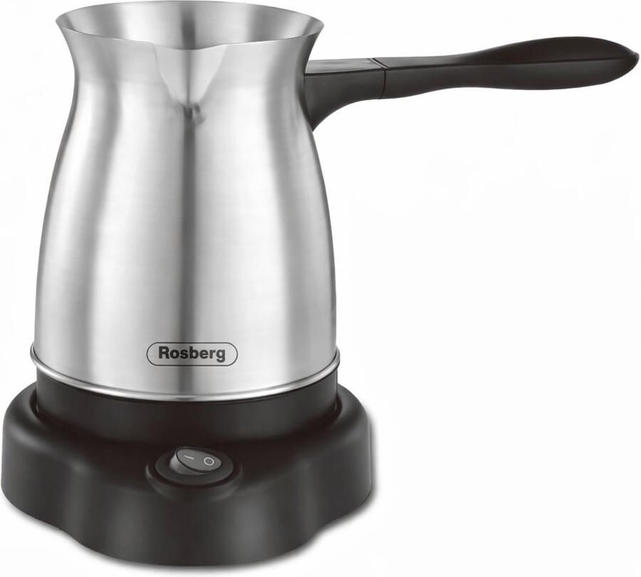 Rosberg Turkse Koffiezetapparaat Elektrische Koffiemachine Cezve 500 ML 600W RVS