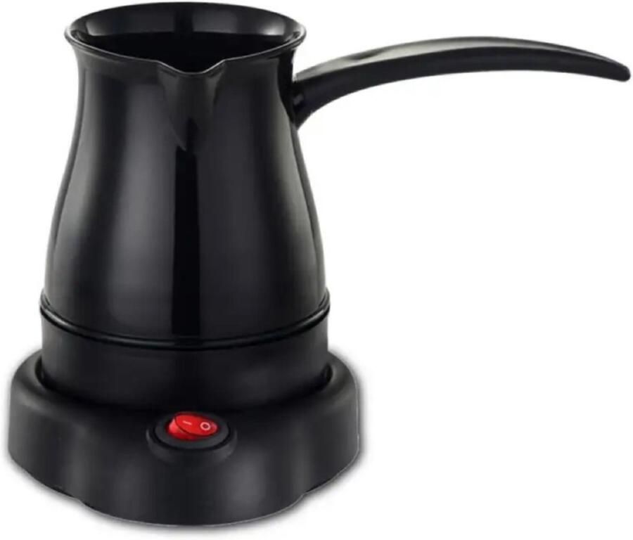 Rosberg Turkse Koffiezetapparaat Elektrische Koffiemachine Cezve 500 ML 600W RVS Zwart