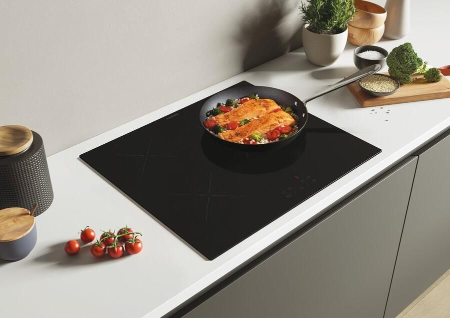 Rosieres RI633CBB Zwart Ingebouwd 59 cm Inductiekookplaat zones 3 zone(s)