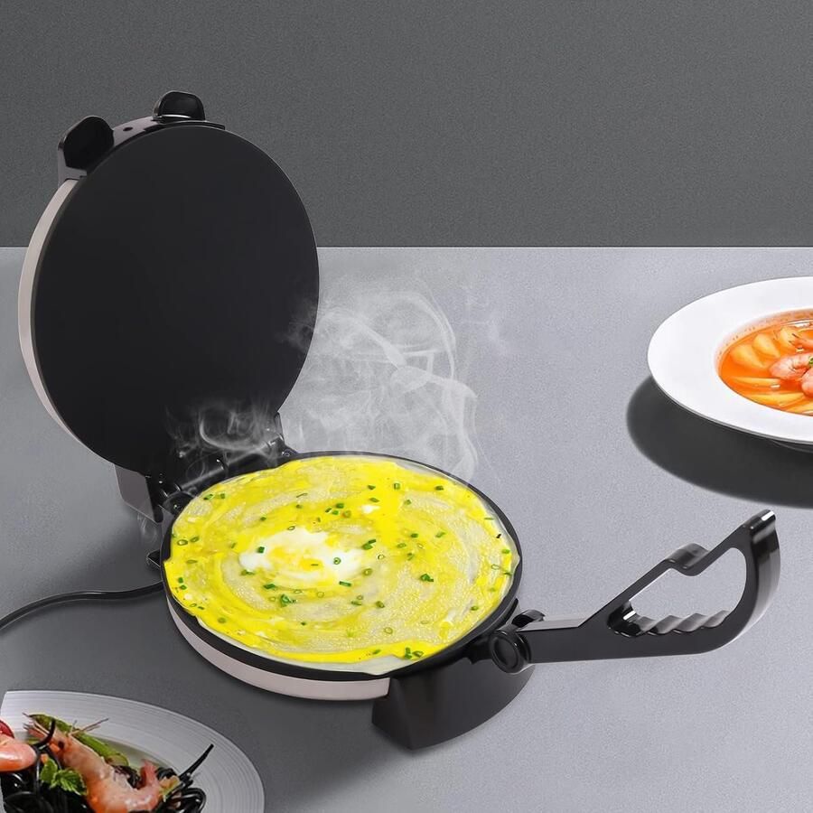 Roti Maker 1800 W roestvrij staal dubbelzijdige verwarming snel en gelijkmatig verwarmen Thijox