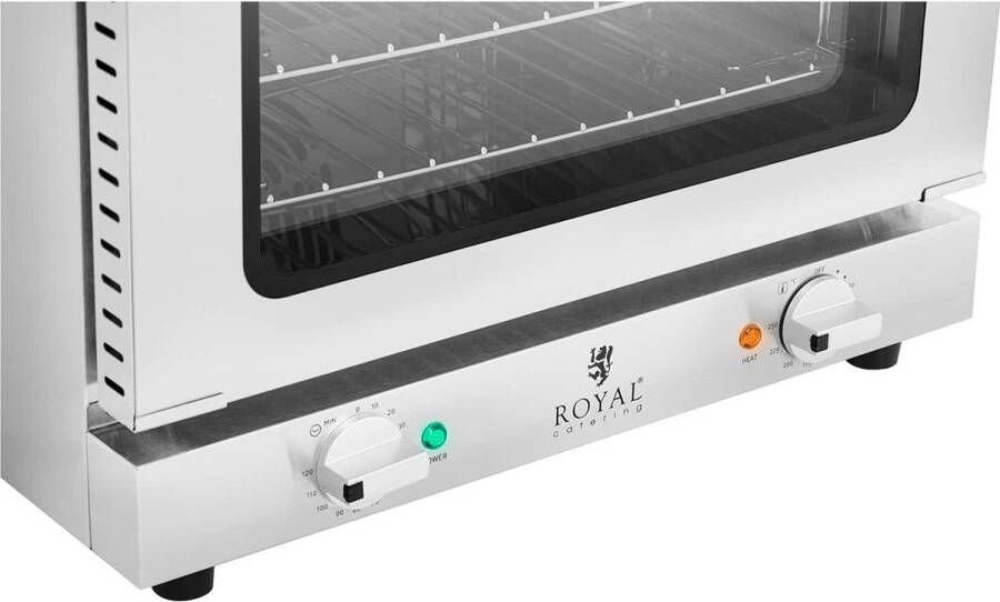 Royal Catering Aanrecht Heteluchtoven 2.150 W incl. 3 rekken - Foto 2