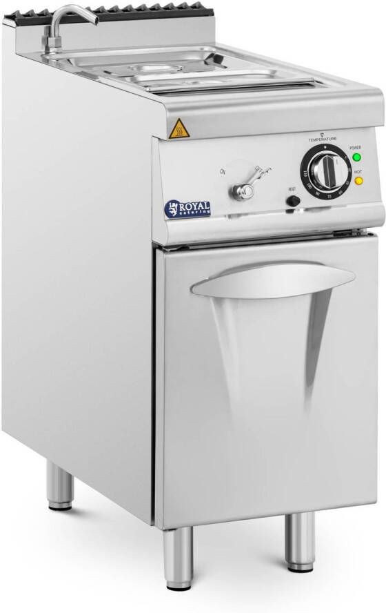 Royal Catering Bain-Marie 3000 W GN 1 2 GN 1 3 waterkraan onderkast (40 x 73 cm)