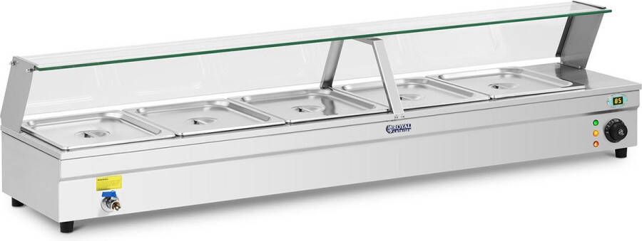 Royal Catering Professionele Combisteel Etagere Keramisch Verwamd 2 Niveaus 1400