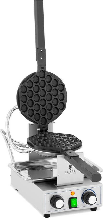 Royal Catering Bubble wafelijzer 1.400 W 50-250 ° C Timer: 0 5 min