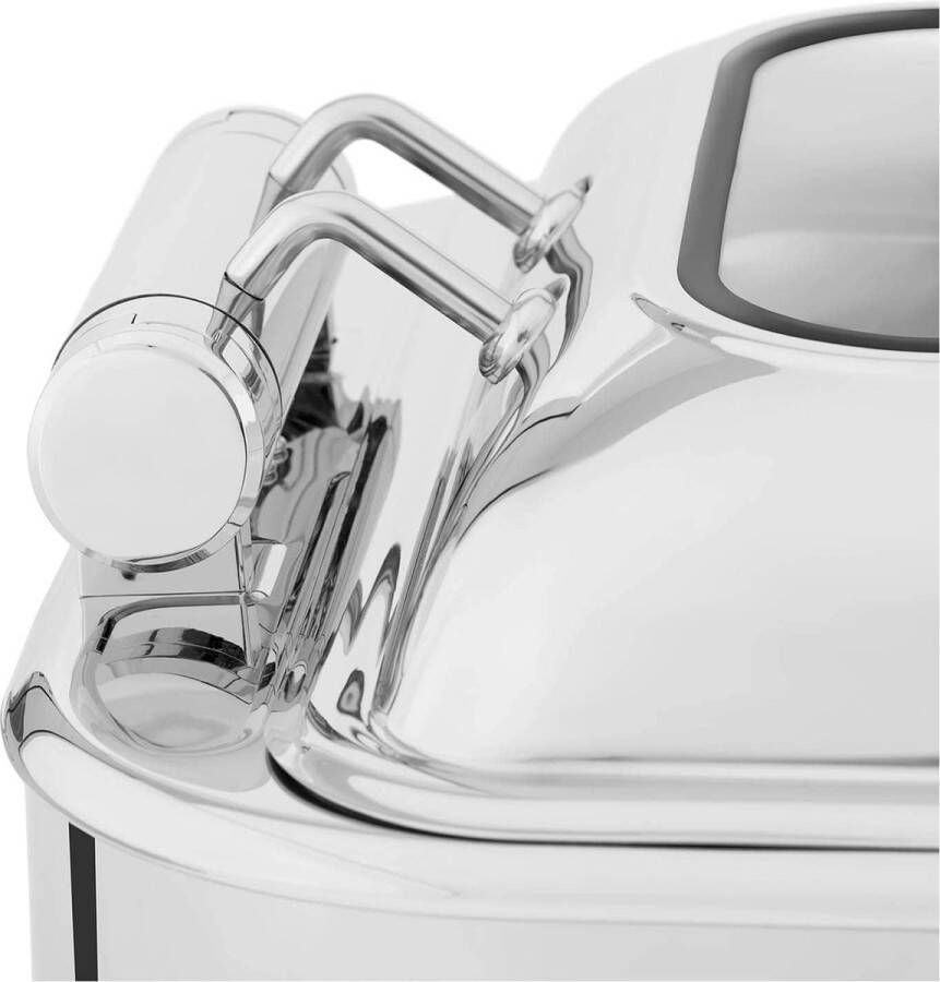 Royal Catering Chafing dish GN 2 3 5.3 L kijkvenster - Foto 3