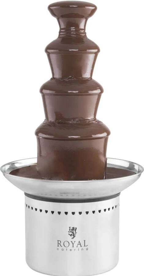 Royal Catering Chocoladefontein 4 verdiepingen 6 kg - Foto 2