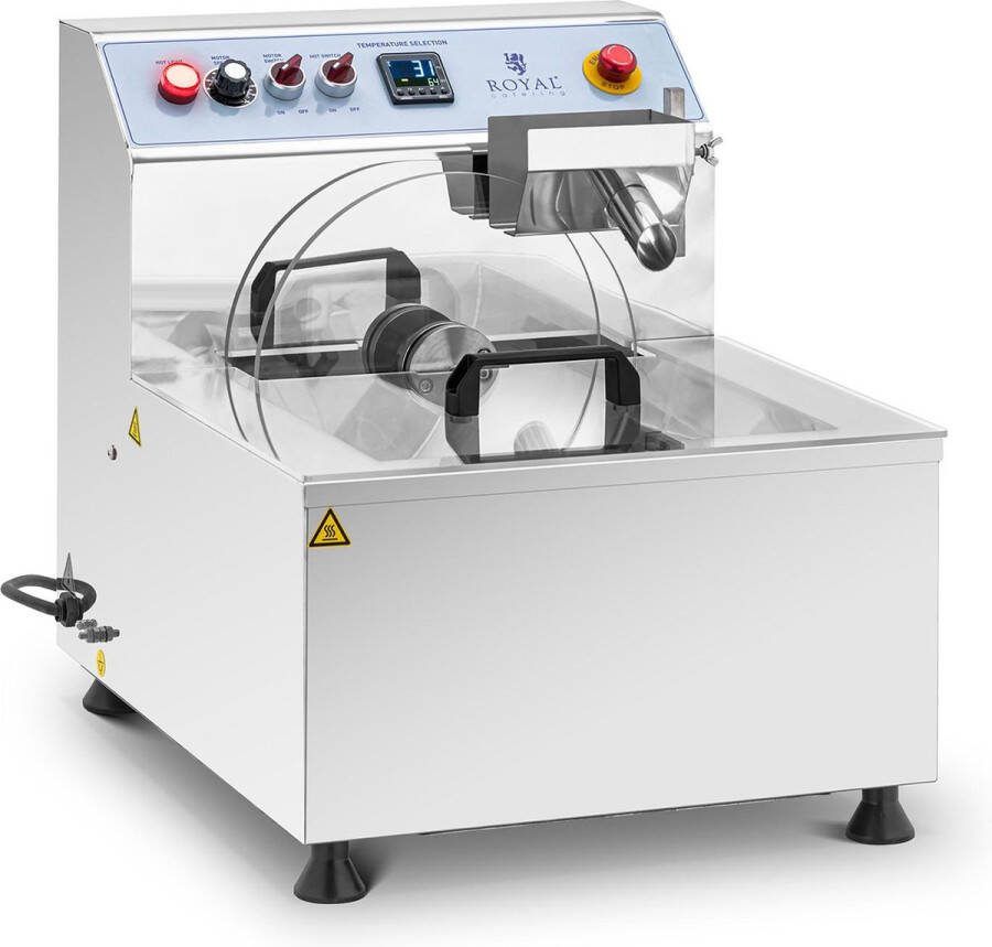Royal Catering Chocoladetempereerapparaat RVS 1200 W 8 l